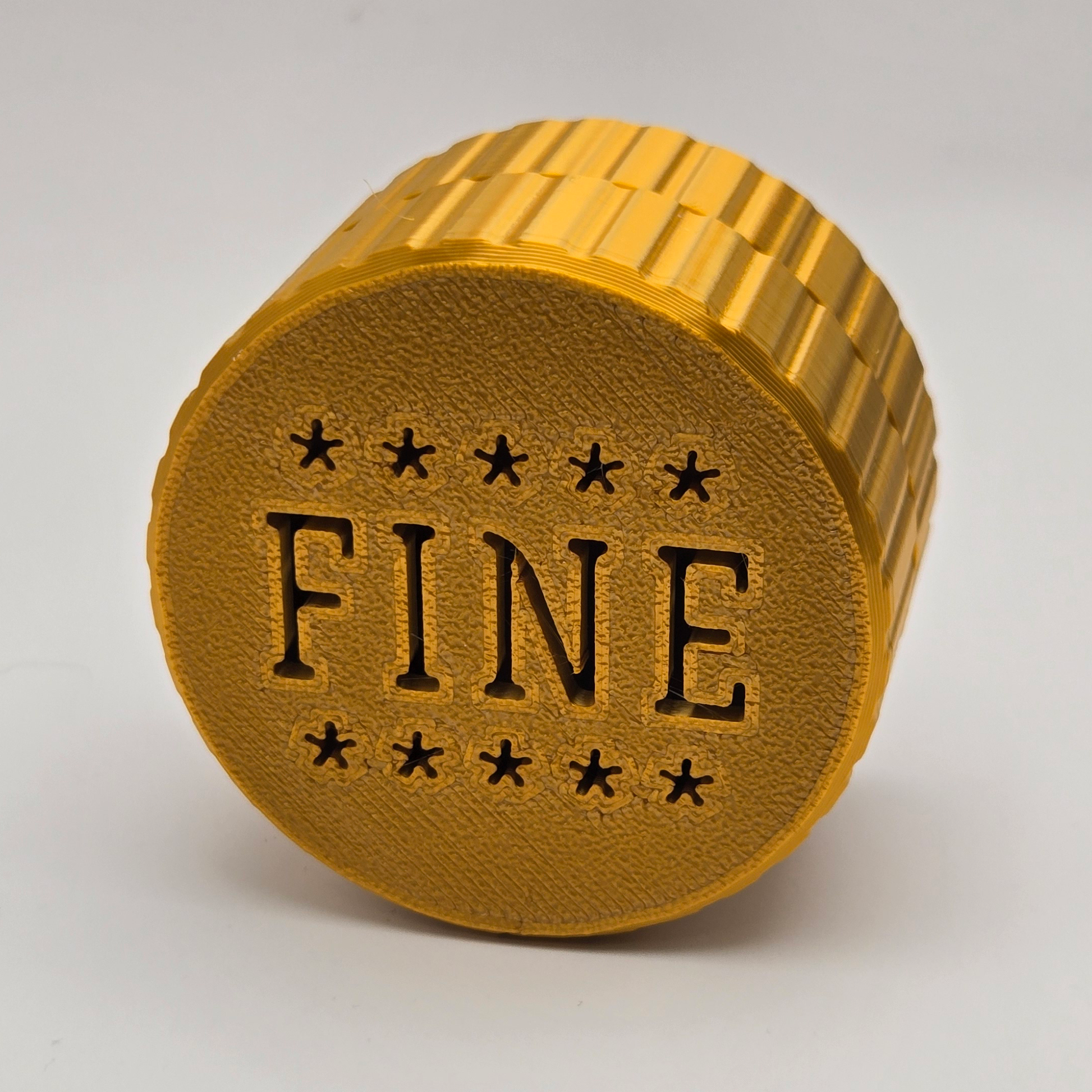 FINE Branded "Big Bang" Coin Carrier 3 Pack